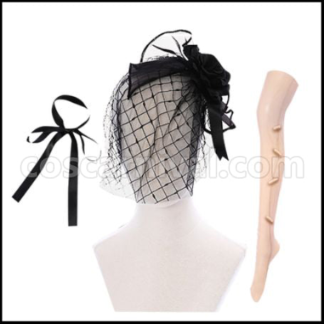 Identity V The Perfumer (Willa Naiel) Cosplay Costume coscarnival - Detail Close-up