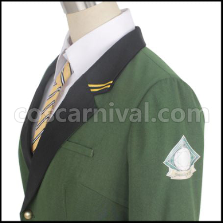 On Air! Kanmuri Ranma Treasure Hill Academy 1st Year Uniform Cosplay Costume coscarnival - Cuff Style