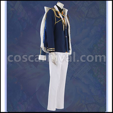 The Wizard's Promise Mahoyaku Central Country Arthur Granvill First Anniversary Cosplay Costume coscarnival - Back View