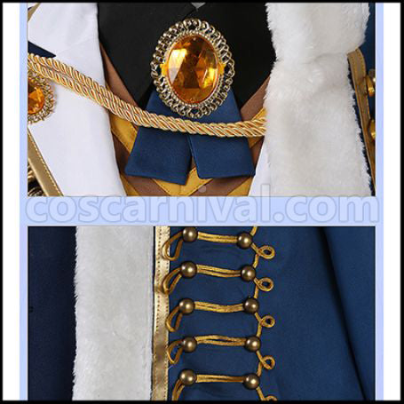 The Wizard's Promise Mahoyaku Central Country Arthur Granvill First Anniversary Cosplay Costume coscarnival - Cuff Style