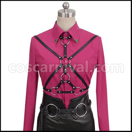 Paradox Live AMPRULE Beku Chunseong Cosplay Costume coscarnival - Hem Detail