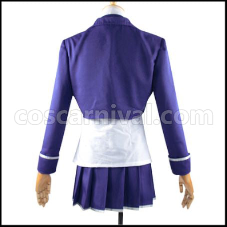Armed Girl's Machiavellism Amou Kirukiru Cosplay Costume coscarnival - Back View