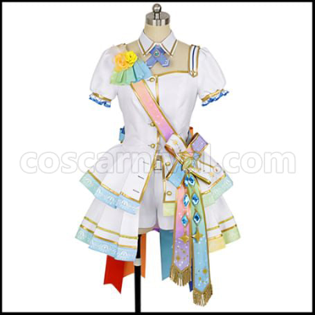 The Idolmaster Cinderella Girls Starlight Spot 'Dereste' 4th Anniversary Rin Shibuya Cosplay Costume coscarnival - Front View