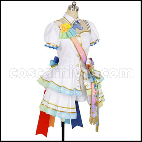 The Idolmaster Cinderella Girls Starlight Spot 'Dereste' 4th Anniversary Rin Shibuya Cosplay Costume coscarnival - Back View
