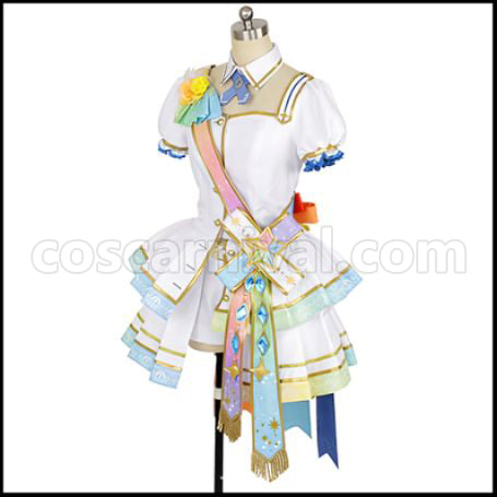 The Idolmaster Cinderella Girls Starlight Spot 'Dereste' 4th Anniversary Rin Shibuya Cosplay Costume coscarnival - Side Profile