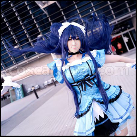 Love Live! Season 2 Episode 12/13 Insert Song KiRa-KiRa Sensation Happy maker Umi Sonoda Cosplay Costume coscarnival - Side Profile