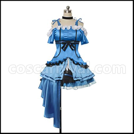 Love Live! Season 2 Episode 12/13 Insert Song KiRa-KiRa Sensation Happy maker Umi Sonoda Cosplay Costume coscarnival - Detail Close-up