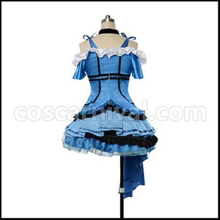 Love Live! Season 2 Episode 12/13 Insert Song KiRa-KiRa Sensation Happy maker Umi Sonoda Cosplay Costume coscarnival - Hem Detail