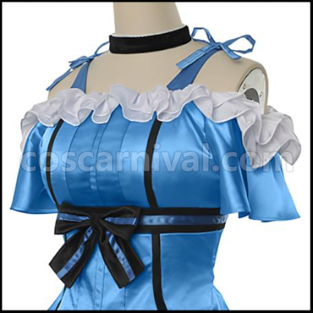 Love Live! Season 2 Episode 12/13 Insert Song KiRa-KiRa Sensation Happy maker Umi Sonoda Cosplay Costume coscarnival - Material Texture