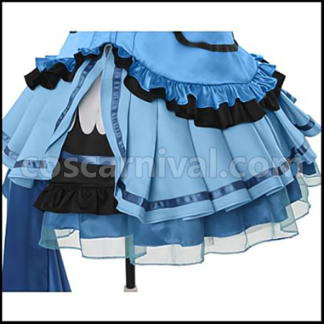 Love Live! Season 2 Episode 12/13 Insert Song KiRa-KiRa Sensation Happy maker Umi Sonoda Cosplay Costume coscarnival - Color and Pattern