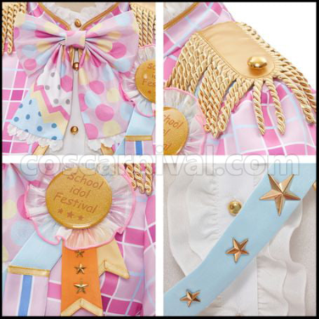 Love Live! ¦Ì's Honoka Kosaka After Awakening Cosplay Costume coscarnival - Material Texture
