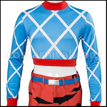 JoJo's Bizarre Adventure Part 5 Golden Wind Guido Mista Giorno Giovanna Cosplay Costume coscarnival - Collar Design