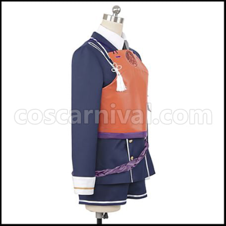 Touken Ranbu Tantou Danshi Akita Toushirou Cosplay Costume coscarnival - Back View