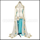 [Fate/Grand Order Costume] Fate/Grand Order Nero Claudius (Red Saber) Bride Outfit Cosplay Costume coscarnival - Front View
