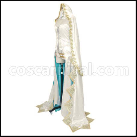 [Fate/Grand Order Costume] Fate/Grand Order Nero Claudius (Red Saber) Bride Outfit Cosplay Costume coscarnival - Side Profile
