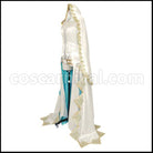 [Fate/Grand Order Costume] Fate/Grand Order Nero Claudius (Red Saber) Bride Outfit Cosplay Costume coscarnival - Side Profile