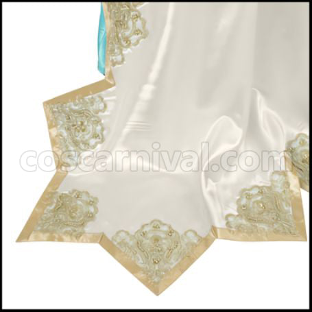 [Fate/Grand Order Costume] Fate/Grand Order Nero Claudius (Red Saber) Bride Outfit Cosplay Costume coscarnival - Hem Detail