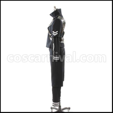 Tokyo Ghoul Ken Kaneki / White Kaneki / Centipede Black Cosplay Costume Coscarnival - Side Profile