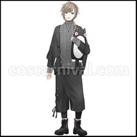 [Nijisanji Costume] Nijisanji VTuber Kanae Cosplay Costume coscarnival - Front View