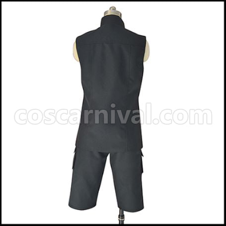 ONE PIECE FILM GOLD Monkey D. Luffy Cosplay Costume coscarnival - Side Profile