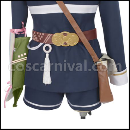 Touken Ranbu Wakizashi Danshi Tantou Houchou Toushirou Cosplay Costume coscarnival - Material Texture
