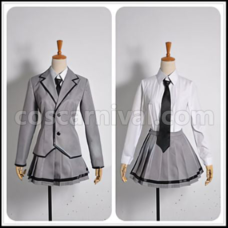 Assassination Classroom Kaede Kayano Female Uniform Cosplay Costume coscarnival - Front View