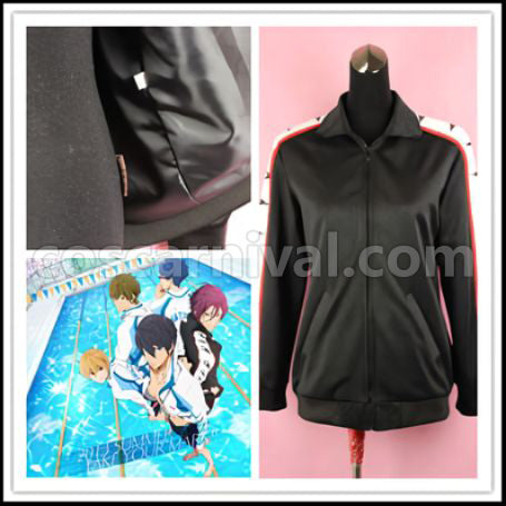 Free! Rin Matsuoka Cosplay Costume coscarnival - Front View