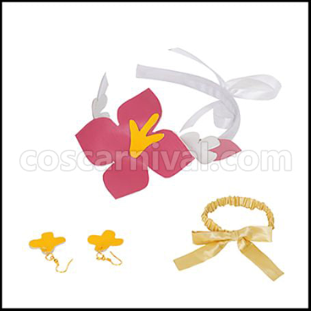 Love Live! The Movie Insert Song Single "Bokutachi wa Hitotsu no Hikari/Future " Honoka Kosaka Cosplay Costume coscarnival - Material Texture