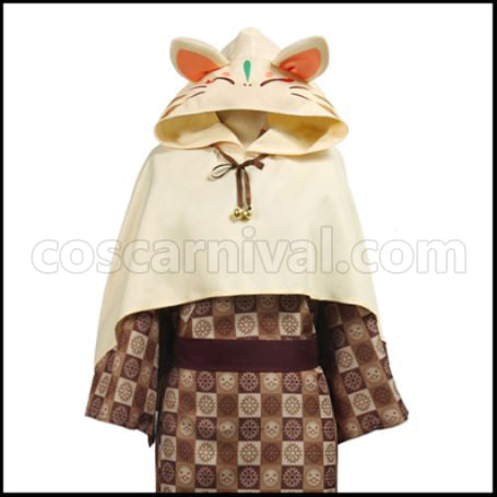 A3! Taiko no Tatsujin Settsu Banri Cosplay Costume coscarnival - Collar Design