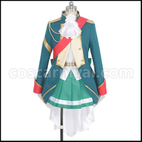 Revue Starlight Tsuyuzaki Mahiru Cosplay Costume coscarnival - Collar Design