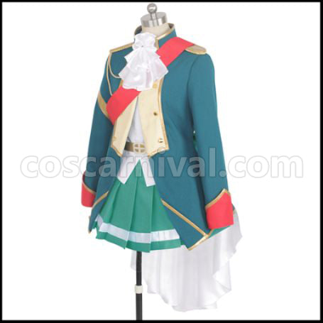 Revue Starlight Tsuyuzaki Mahiru Cosplay Costume coscarnival - Hem Detail