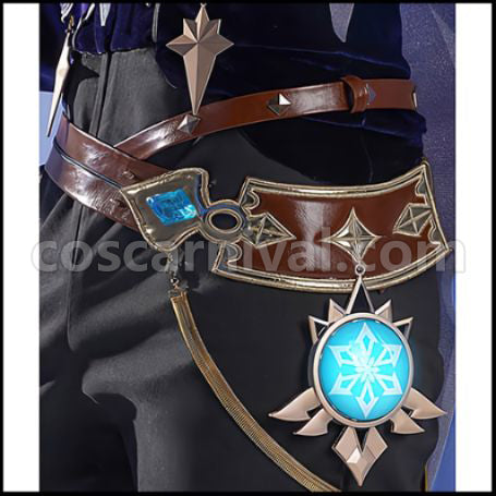 Genshin Impact Kaeya Cosplay Costume coscarnival - Collar Design