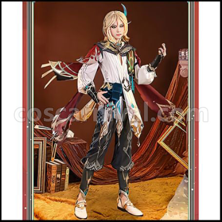 Genshin Impact Kaerve Cosplay Costume coscarnival - Front View