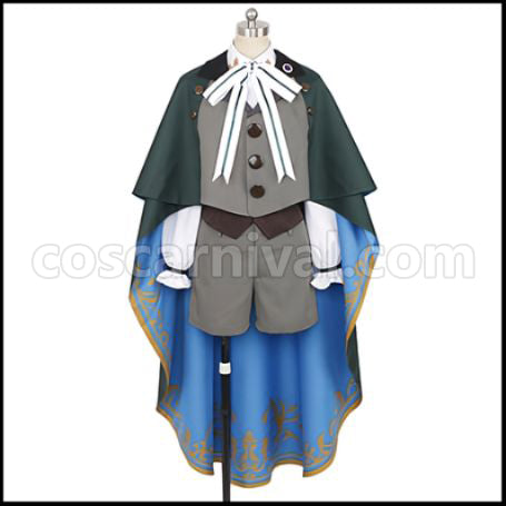 The Wizard's Promise Mahoyaku North Country Snow White Cosplay Costume coscarnival - Back View