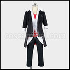 DIABOLIK LOVERS Mukami Kou in Black Cosplay Costume coscarnival - Front View