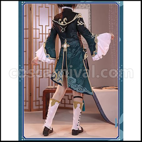 Genshin Impact Yukaki Cosplay Costume coscarnival - Side Profile
