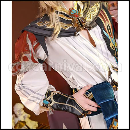 Genshin Impact Kaerve Cosplay Costume coscarnival - Side Profile