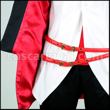 DIABOLIK LOVERS Mukami Kou in Black Cosplay Costume coscarnival - Color and Pattern