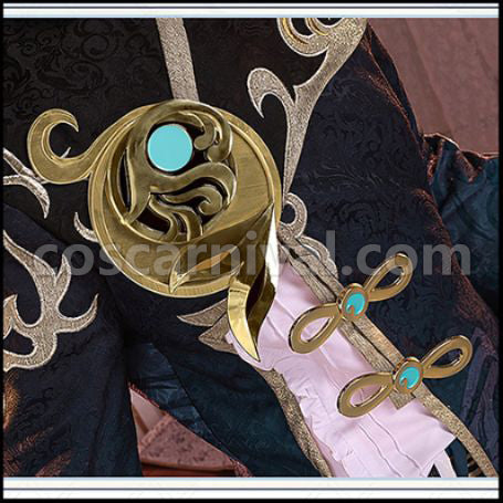 Genshin Impact Yukaki Cosplay Costume coscarnival - Detail Close-up