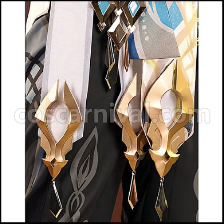 Genshin Impact Kaerve Cosplay Costume coscarnival - Detail Close-up