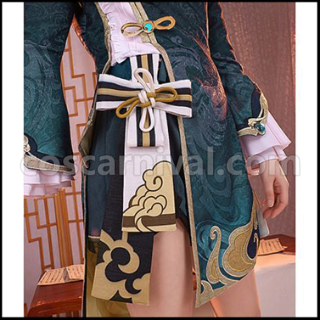 Genshin Impact Yukaki Cosplay Costume coscarnival - Collar Design