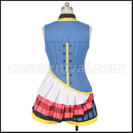 Love Live! Sunshine!! Yoshiko Tsushima 3rd Single HAPPY PARTY TRAIN Cosplay Costume coscarnival - Detail Close-up