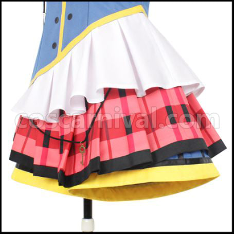 Love Live! Sunshine!! Yoshiko Tsushima 3rd Single HAPPY PARTY TRAIN Cosplay Costume coscarnival - Hem Detail