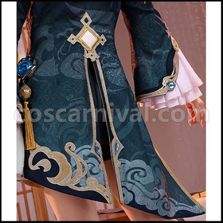 Genshin Impact Yukaki Cosplay Costume coscarnival - Cuff Style