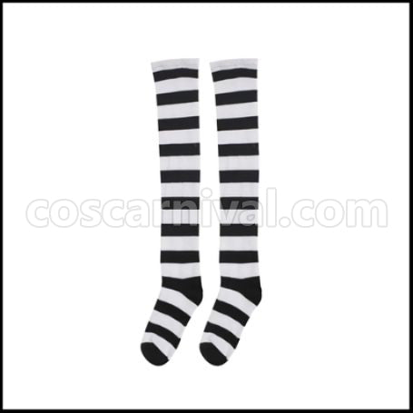 Kakegurui Runa Yomozuki Blazer, Stockings Only Cosplay Costume Coscarnival - Hem Detail