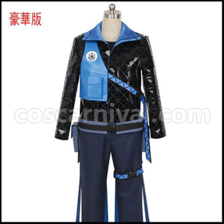 Twisted Wonderland Ignihyde Dormitory Idia Shroud Cosplay Costume coscarnival - Front View