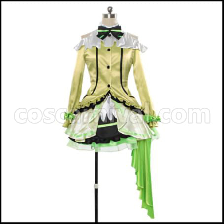 Love Live! Season 2 Episode 12/13 Insert Song KiRa-KiRa Sensation Happy maker Rin Hoshizora Cosplay Costume coscarnival - Front View