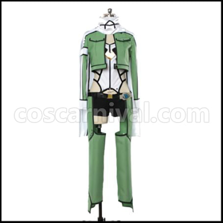 Sword Art Online II Phantom Bullet Asada Shino / Sinon GGO Appearance Cosplay Costume coscarnival - Collar Design