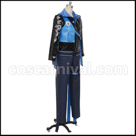 Twisted Wonderland Ignihyde Dormitory Idia Shroud Cosplay Costume coscarnival - Back View