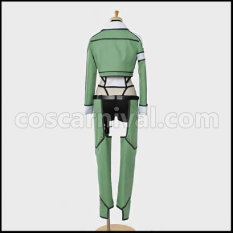 Sword Art Online II Phantom Bullet Asada Shino / Sinon GGO Appearance Cosplay Costume coscarnival - Cut and Style